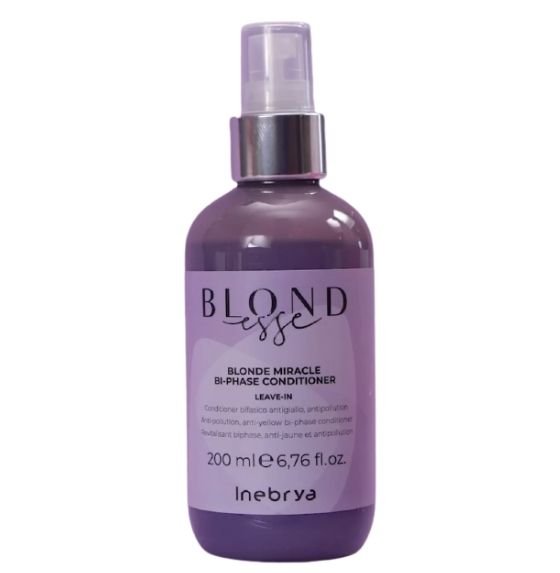INEBRYA ACONDICIONADOR BIFASICO BLONDESSE MIRACLE 200ML