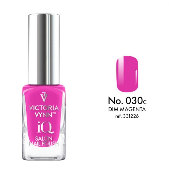 V.V NAIL POLISH IQ 030 DIM MAGENTA