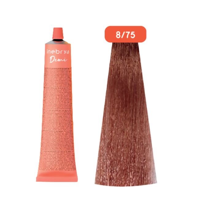 INEBRYA COLOR DEMI PERMANENT 8/75 100ML