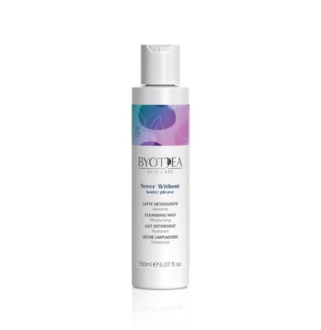 BYOTHEA NEVER WITHOUT WATER PLEASE LECHE LIMPIADORA HIDRATANTE NEW 150 ML